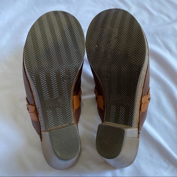 Dansko Rach Leather Clog Brown 39 - Picture 10 of 14
